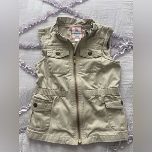 COPY - Gymboree girls safari vest. Size small(5-6) and extra small( 4)